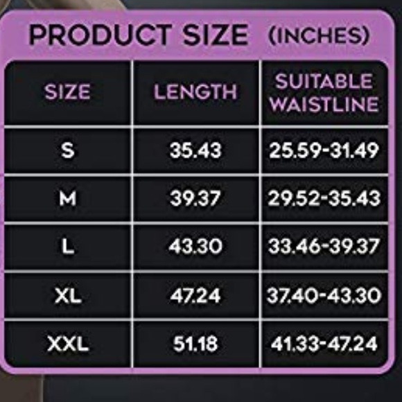 ( Private Brand) Deconcept PURPLE Waist Trainers - Picture 5 of 6